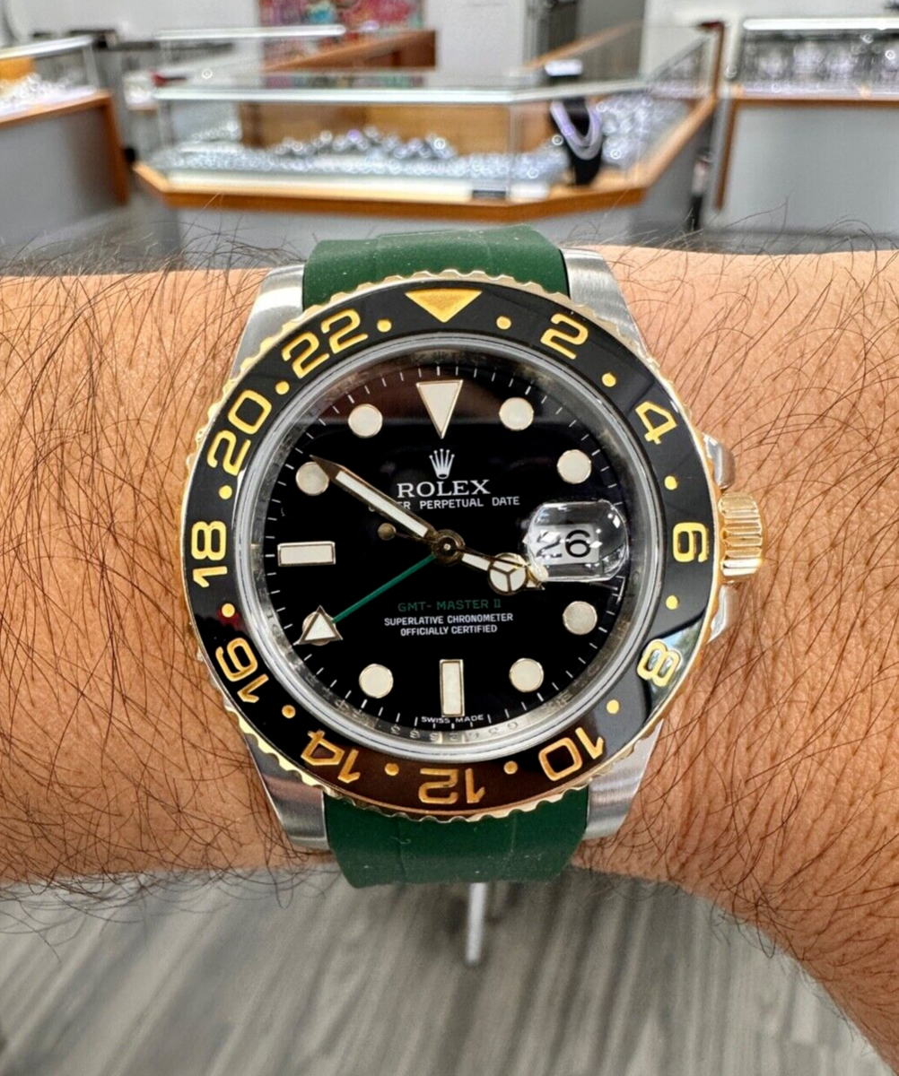 ⭐️正規品 RUBBER B ラバーB ROLEX GMTマスターⅡ 中古 楽天市場】ラバーB（RUBBERB）ロレックス GMTマスターII