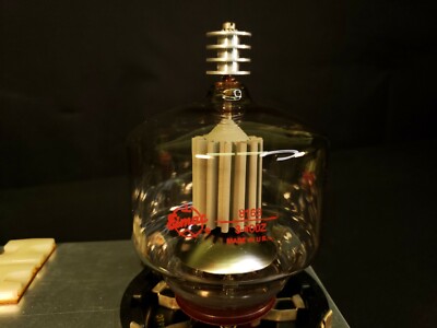 Eimac 3-400Z RF Transmitter Tube with Chimney Socket Transformer