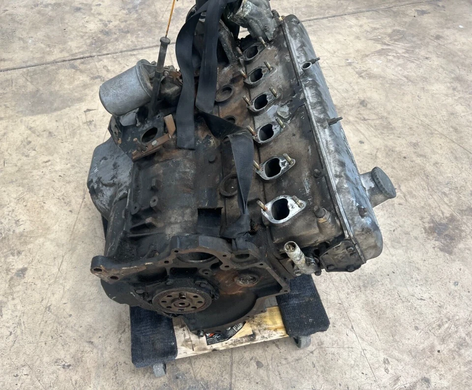 BMW 1976 3.5Si E12 530i M30 motor 6 cilindros 3.0L 530J OEM #7628 Foto 3 de 4