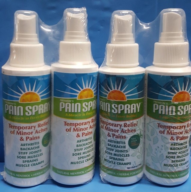 Amazing Solutions Premiere's Pain Relief Spray Mist 4oz for sale