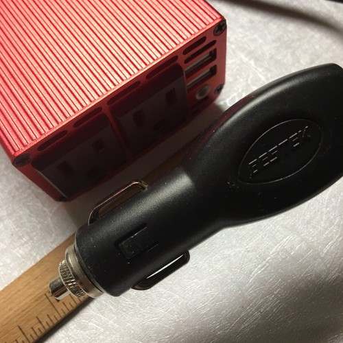 BESTEK 300W Car Power Inverter, 11-15V to 110-120V Car Power Converter MRI3011BU - Picture 4 of 6