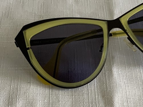 Theo Sunglasses 1961 Black & Yellow Tim Van Steenbergen + Case- Belgium - Picture 13 of 15