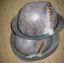 1 Filzhut Seppelhut Edelweiß Fasching II.Wahl  Junggesellenabschied NEU Karneval