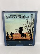 The Man from Snowy River RCA SelectaVision VideoDisc CED