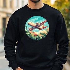 Airplane Sweatshirt Cosy And Perfect For Any Occasion S To 4XL