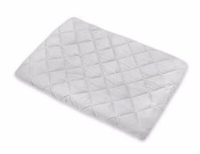 Carter's Solid Gray Quilted Plush Fitted Sheet for Baby Nursery Players Sheet