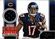 2012 Panini Absolute Rookie Jersey Alshon Jeffery Corner Wear Auto Chicago Bears