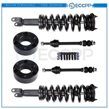 6pcs Sway Bar Quick Complete Struts 2.5" Leveling Lift Kit for Dodge Ram 1500