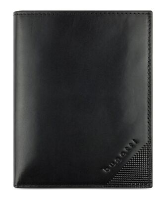 bugatti Nobile Wallet With Flap Geldbörse Black Neu