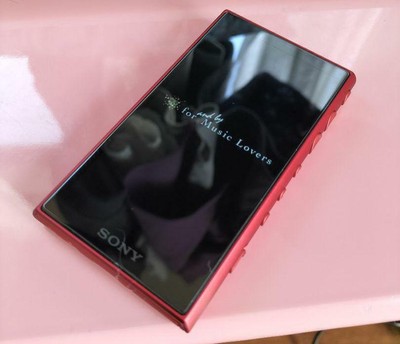 SONY NW-A105 Walkman NW A105 Red 16GB Hi-Res Portable Audio Player 