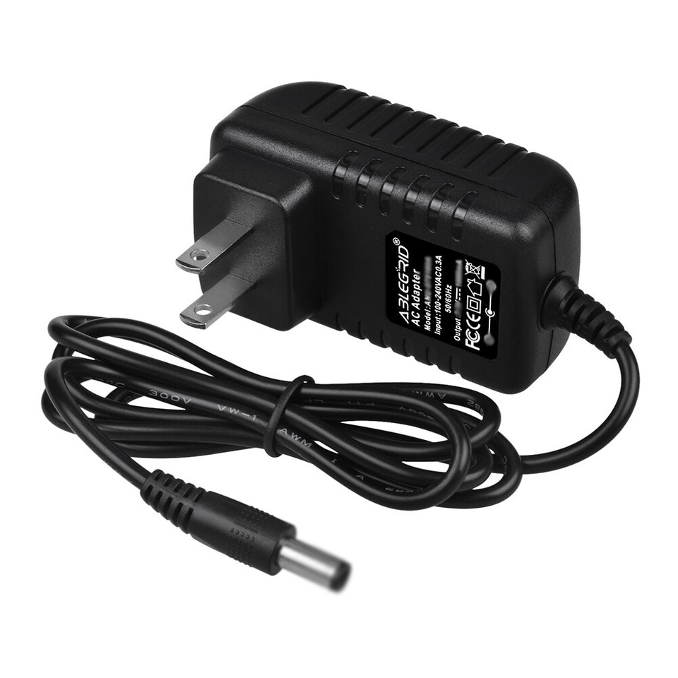 Alimentatore AC-DC 4ft Per Ricevitore Shure T4V T4G SLX4 – Cavo Di Alimentazione – AbleGrid
