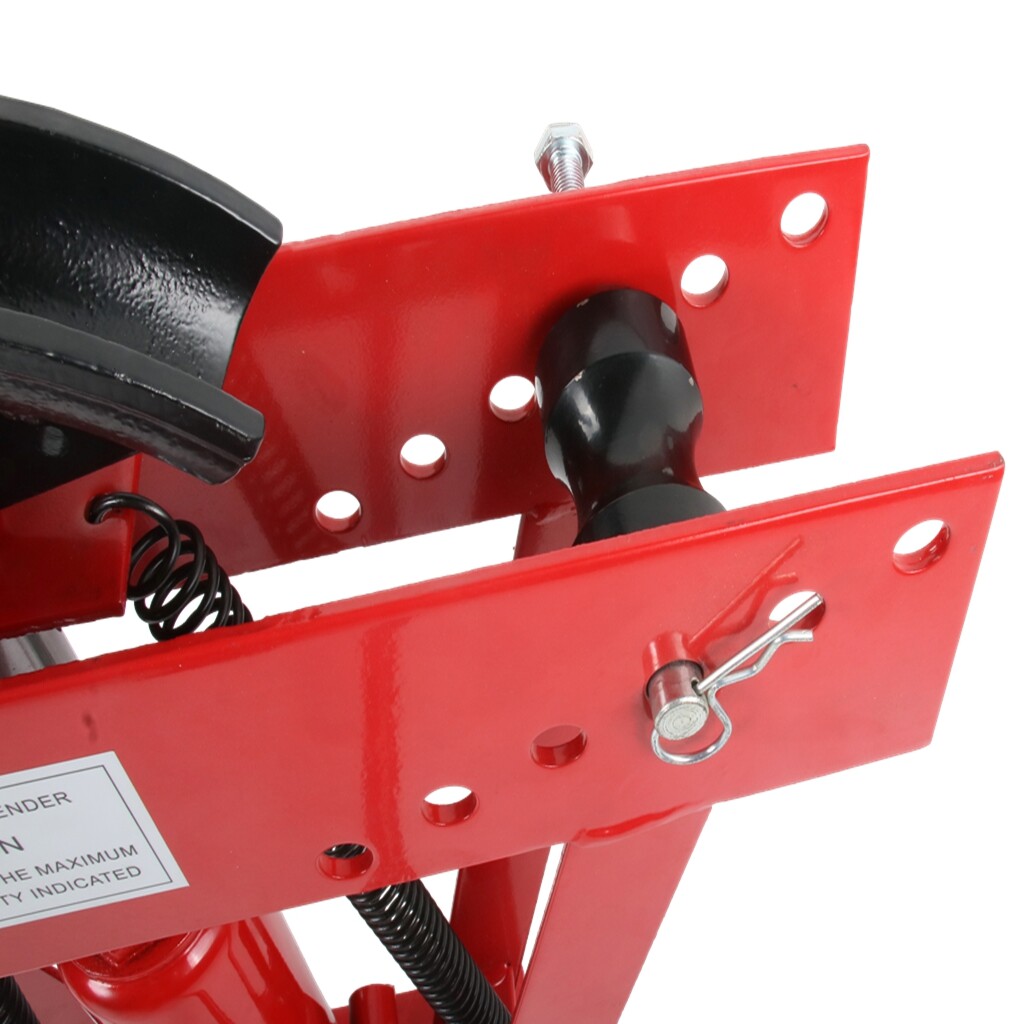 12 Ton Pipe Bender Manual Hydraulic Piping Bending Exhaust Tube w/6