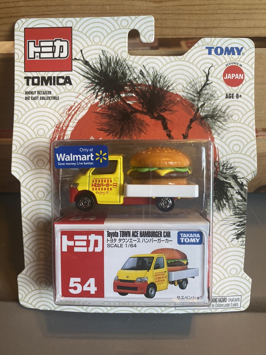 TOMY TOMICA TOYOTA TOWN ACE HAMBURGER CAR 1/64