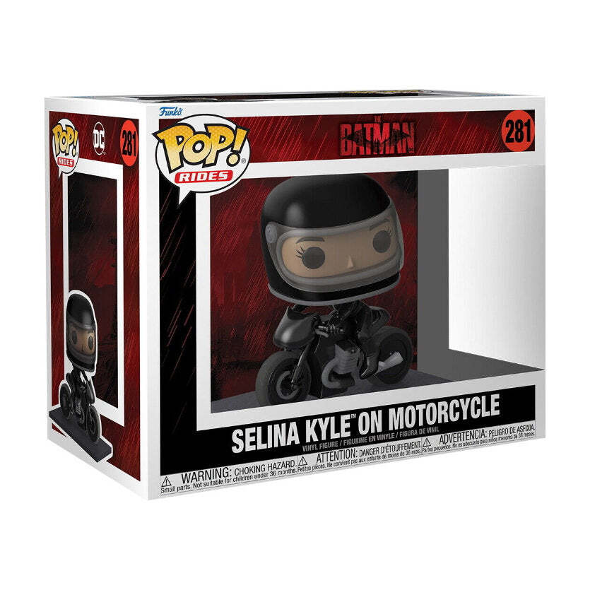 Funko Pop The Batman - Selina Kyle On Motorcycle 281