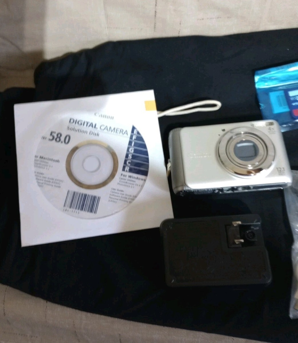 Canon PowerShot A3100 IS 12.1MP Digital Camera - Silver for Canon PowerShot A3100 IS 12.1MP Digital Camera - Silver for