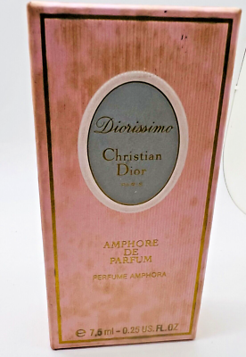 CHRISTIAN DIOR - DIORISSIMO - 7.5ML PARFUM - AMPHORA BOTTLE - SOLD
