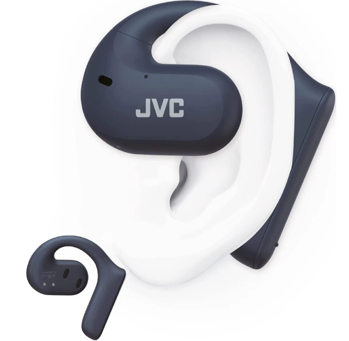 JVC HA-NP35T Victor Nearphones Bluetooth Wireless Earphones Black - New  Open Box