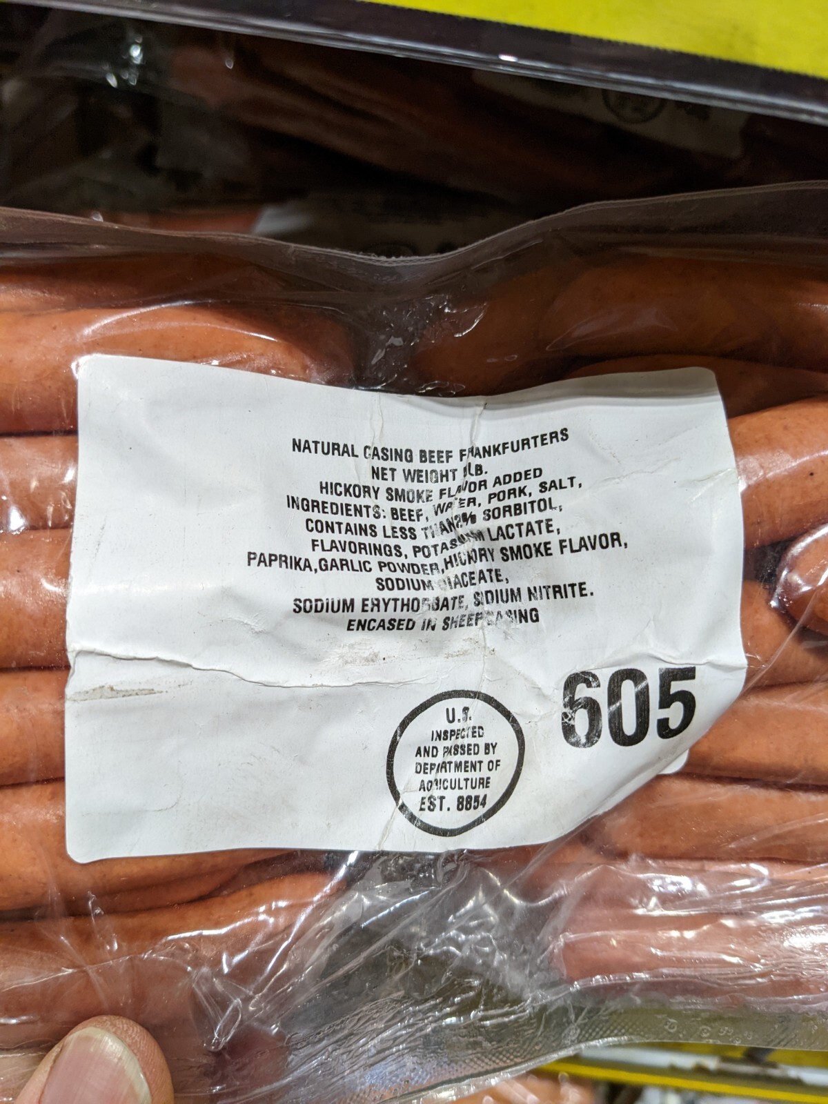 Sabrett Natural Casing Hot Dogs