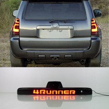 New Black Led Trunk Tail Lights 3rd Brake Stop Lamp For 2003-2009 Toyota 4runner New Black Led Trunk Tail Lights 3rd Brake Stop Lamp For 2003-2009 Toyota 4runner