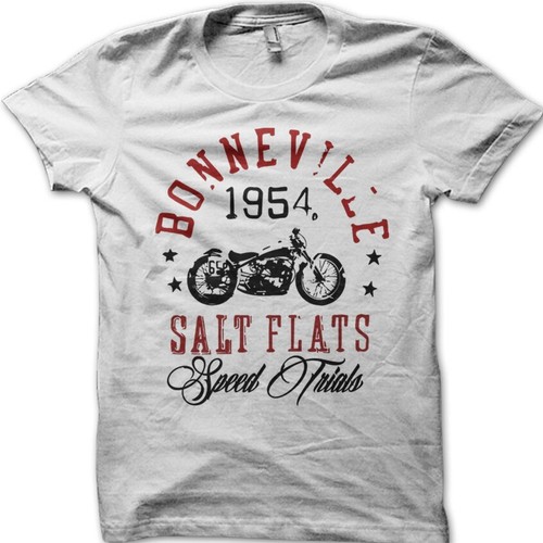 VINTAGE BIKER Salt Flats Mojave Desert Motorrad Biker Saltburn Special T-Shirt - Bild 7 von 14
