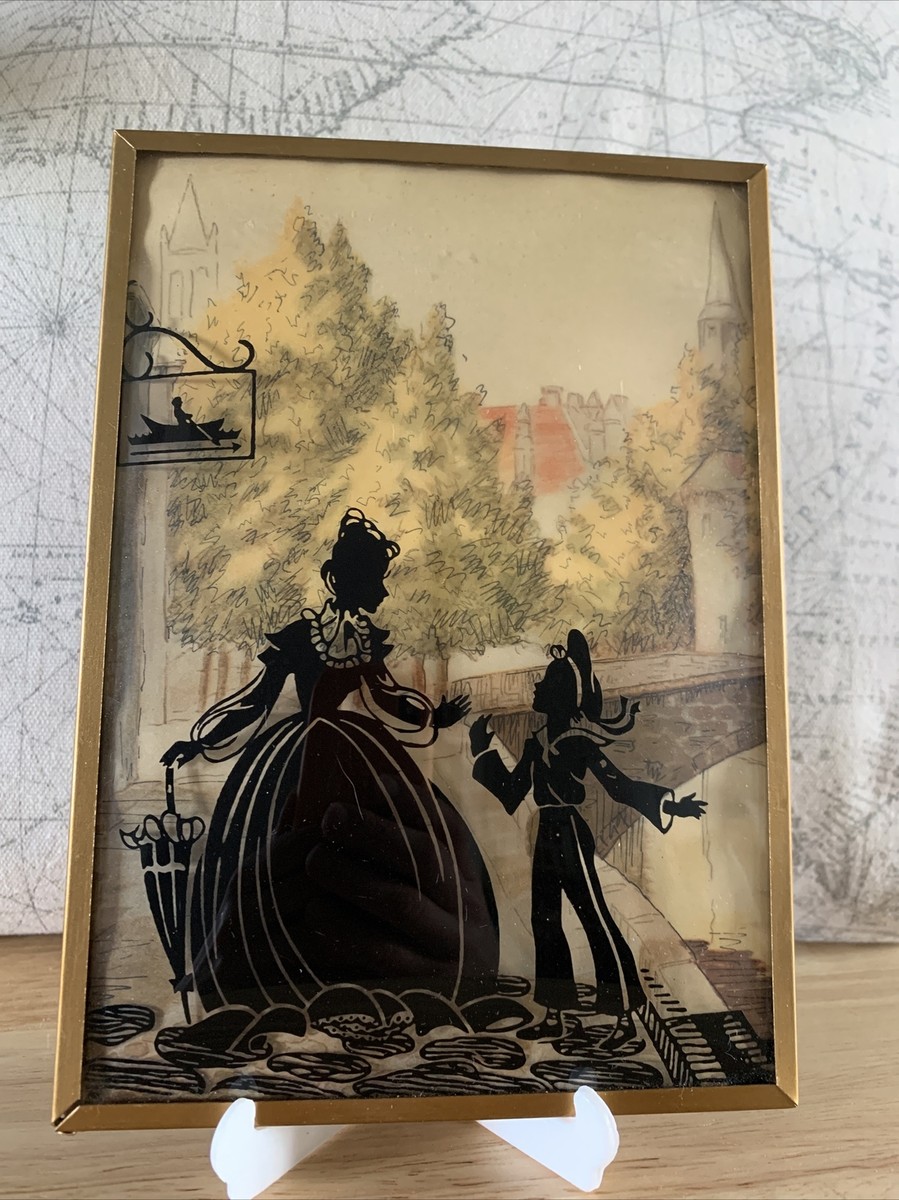 Antique  アンティーク  少女 額縁   イタリア アンティーク 額縁 地図（uof1055） - アンティーク家具・雑貨