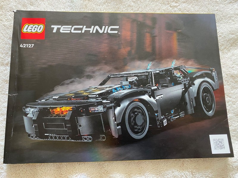 Lego 42127 "The Batman - Batmobile" Instruction Manual Only, No bricks, No Box
