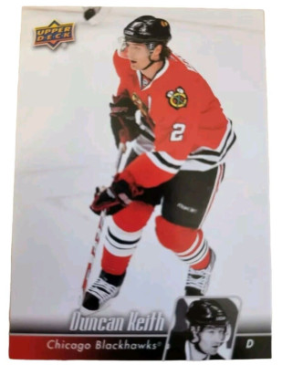 2011 Upper Deck Hockey Card Duncan Keith NHL Chicago Blackhawks CHI-2 (D4