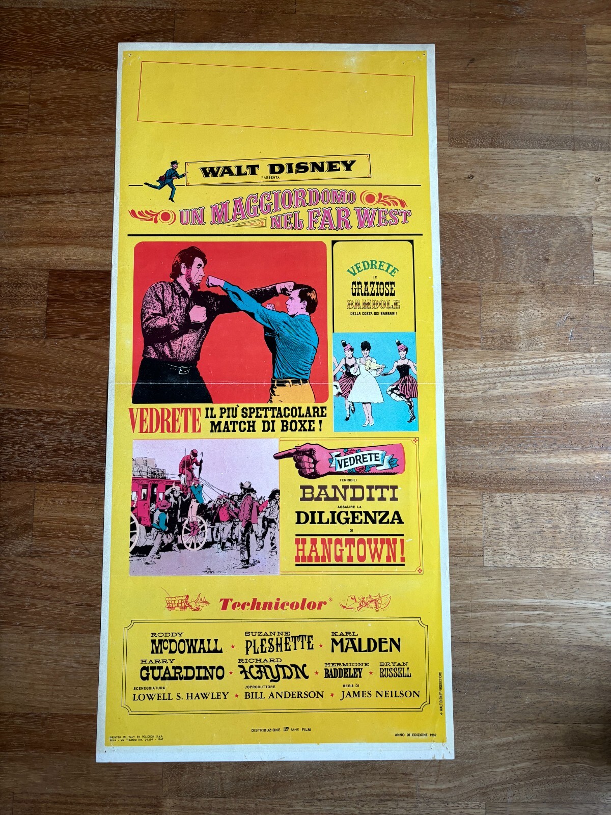 Locandina di Un maggiordomo nel Far West (1967)