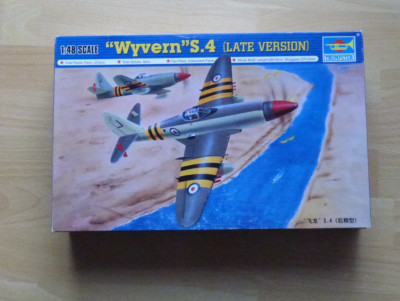 Trumpeter No.02820''  Wyvern'' S.4 (Late Version) 1 : 48 OVP   Bausatz
