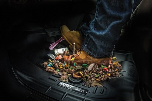 Tapetes negros Husky Liners WeatherBeater 3 piezas - Honda Civic 2016 - Imagen 8 de 9