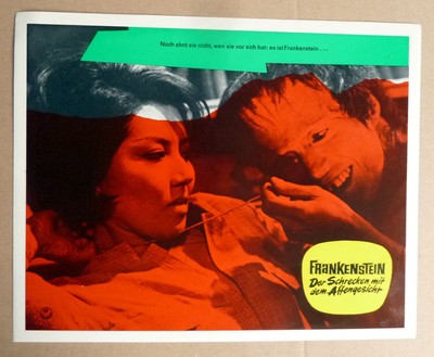 FRANKENSTEIN - Der Schrecken mit dem Affengesicht AUSHANGFOTO #C  ´67 Toho HONDA