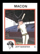 1987 ProCards Macon Pirates 1187 Jeff Banister BXCP30