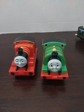 Thomas The Tank Engine Pull Back  Go lot of two trains- James and Percy 