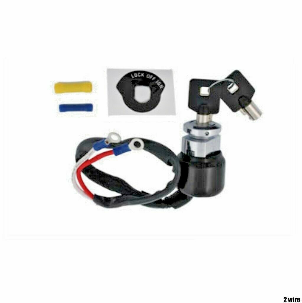 HARLEY IGNITION SWITCH Round Key Style 2-Position Dyna Sportster