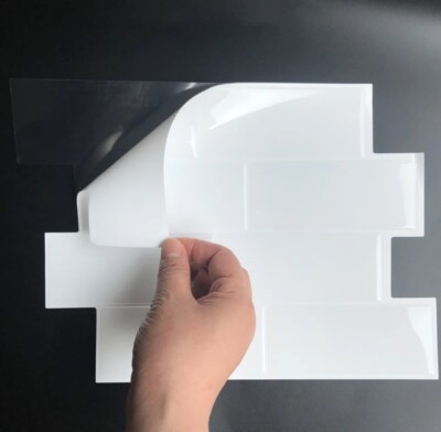 3D Tiles - 3D Wandtattoo - Metro weiß. Konvolut 9 Blätter.