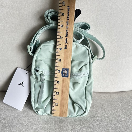 Jordan Unisex Airborne Festival Tasche Umhängetasche Pistazie Frost Jumpman Neu mit Etikett - Bild 3 von 5