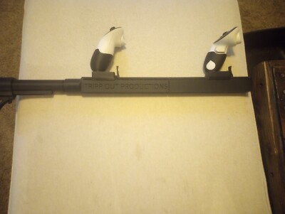 Adjustable VR Gun Stock Full Kit For Quest 3- Black