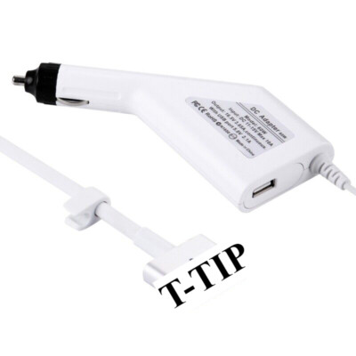 NEW 85W Pin M Car Charger +1 USB Port for Apple Macbook