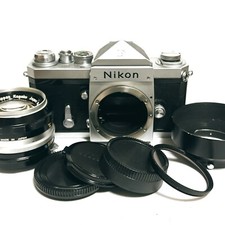   NEAR MINT  Nikon F Eye Level MSDF specifications 35mm Film Camera from JAPAN 04