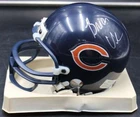 Brian Urlacher Signed Riddell Mini Helmet Bears Autograph Topps Holo D13129