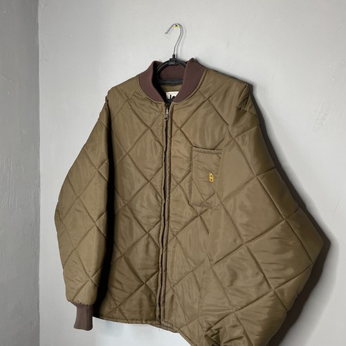 Bob Allen Herren Nylon gesteppt Schießen Jagd Futter Jacke Größe L Made in USA - Bild 4 von 10