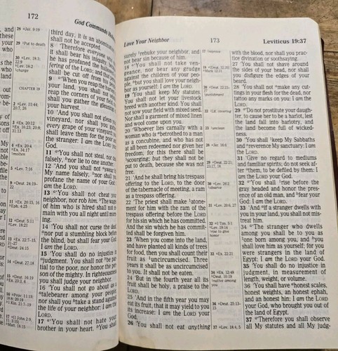 HolyBibleNKJVGiant PrintReference Edition1994Nelson Regency991BG SEE DESCRIPTION - Picture 16 of 16