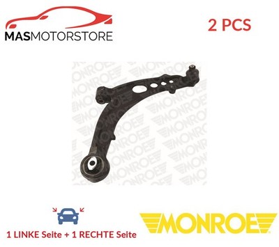 LINKS RECHTS QUERLENKER SATZ VORNE OUTER NIEDRIGER MONROE L15529 2PCS P NEU