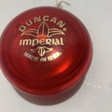 Vintage Duncan Imperial Yo Yo Red Made In USA