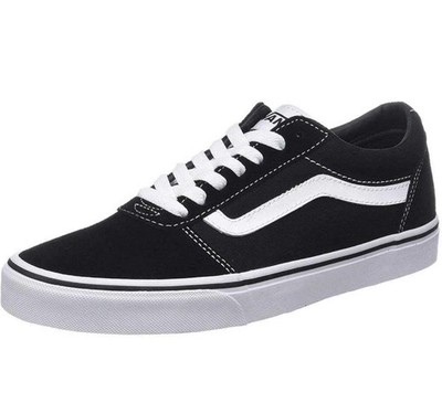 VANS Ward Herren Sneaker 43 Schwarz, Weiß 