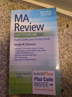 MA Review Notes Plus Second Edition Paperback