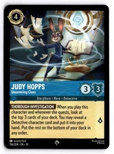 Judy Hopps - Uncovering Clues Super Rare Whispers in the Well 156/204 NM