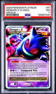 Gengar Lv.X 97/99 Arceus Holo Ultra Rare
