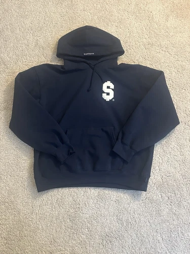 Sweat à capuche Supreme $ bleu marine taille XL printemps/été 2024 SS24SW58
