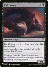 MTG Rat Colony - The List, NM-Mint, English The List Reprints
